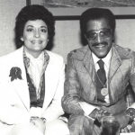 Judy Nichols and Sammy Davis Jr