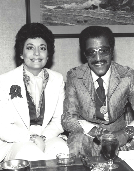 Judy Nichols and Sammy Davis Jr