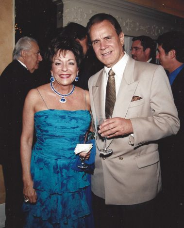 Rich Little with Judy Nichols
